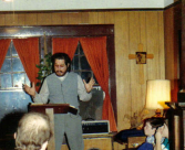 Gordon Teaching at Jesus Inn